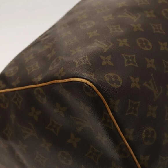 LOUIS VUITTON Monogram Keepall 60 Boston Bag M41422 LV Auth - Picture 4 of 16